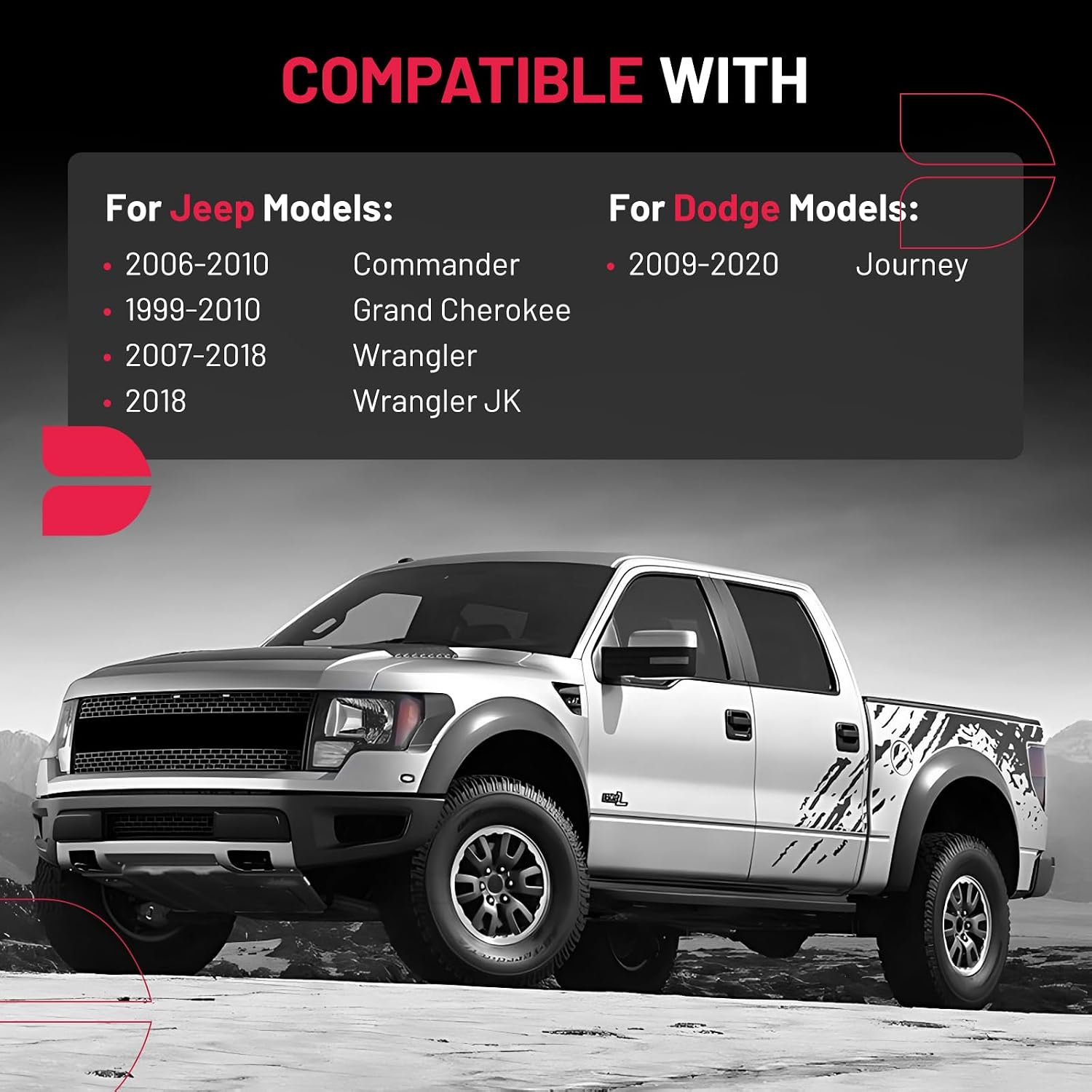 BDFHYK 5x127mm Wheel Spacers 2 inch Hubcentric Wheel Spacer Compatible with Jeep Wrangler JK Grand Cherokee Commander 2009-2020 Journey, Forged 5 Lug Wheel Adapters 1/2X20 & 71.5 mm Hub Bore, Set of 4