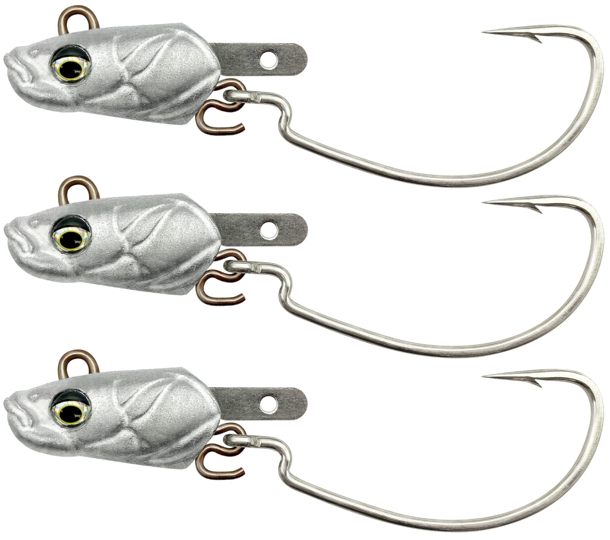Savage Gear Sandeel V2 Jighead - Lot De 3 Têtes Plombées Pour Pêche Au Leurre