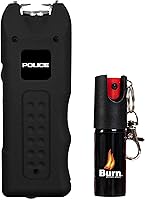 Vista 1 de Police Stun Gun Burn Pepper Spray Combo - 628 Negro