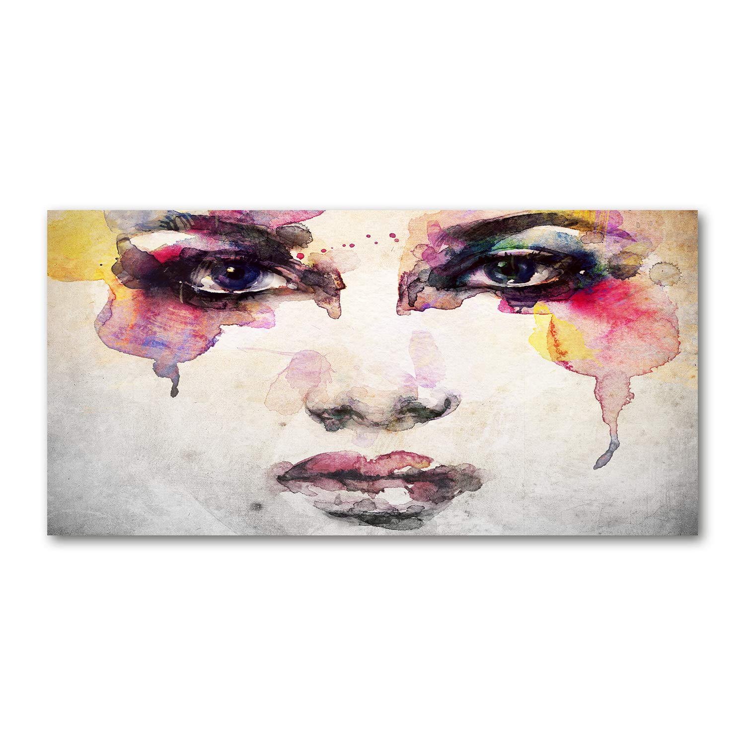 Impression sur verre multicolore decoration murale panoramique salon cuisine