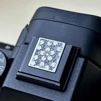 Durability Brass Shutter Release Button with Engraveds Florals Pattern for XT30 A7C2 Camera Enhances Grip Stability