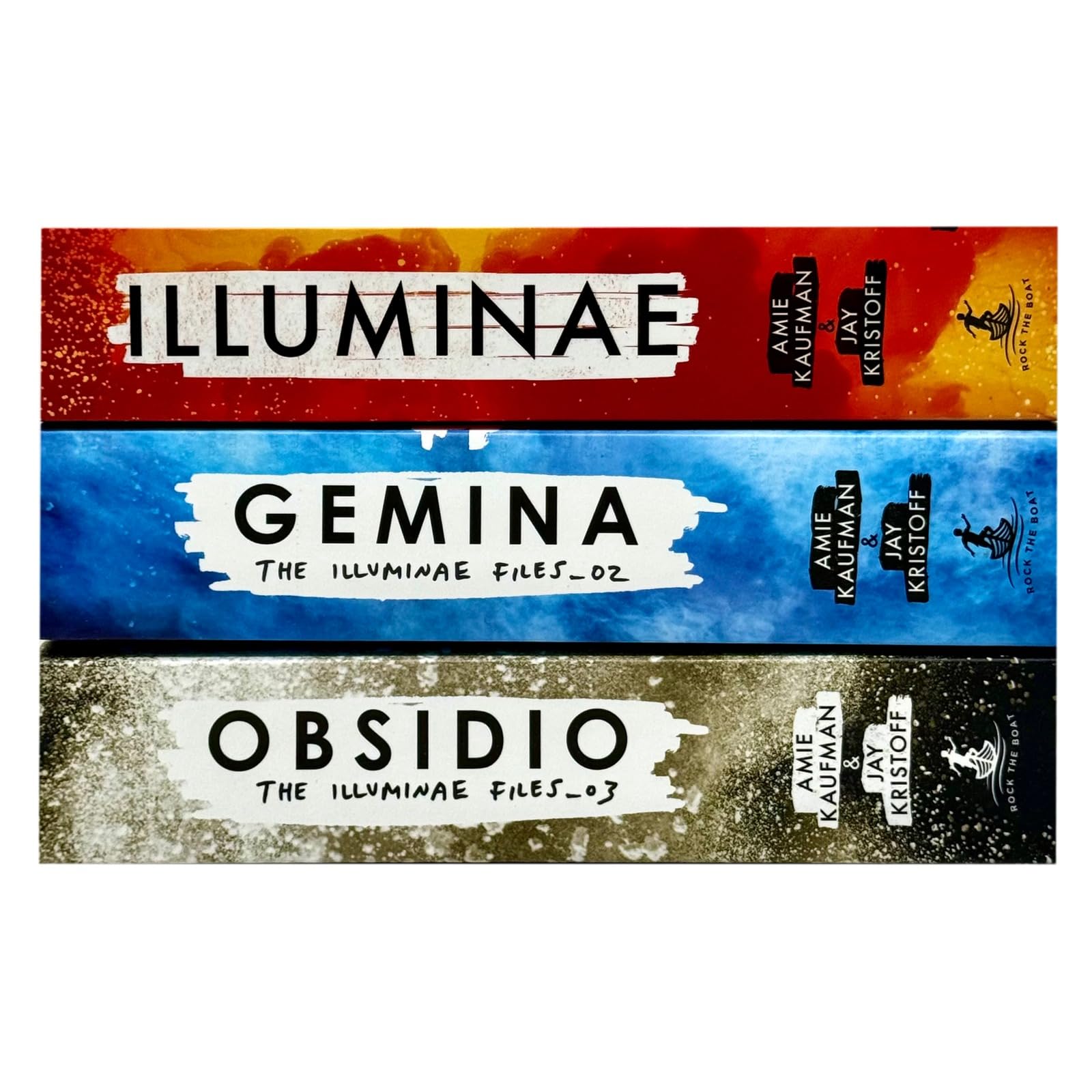Illuminae Files Series Collection 3 Books Set By Jay Kristoff, Amie Kaufman (Illuminae, Gemina, Obsidio)