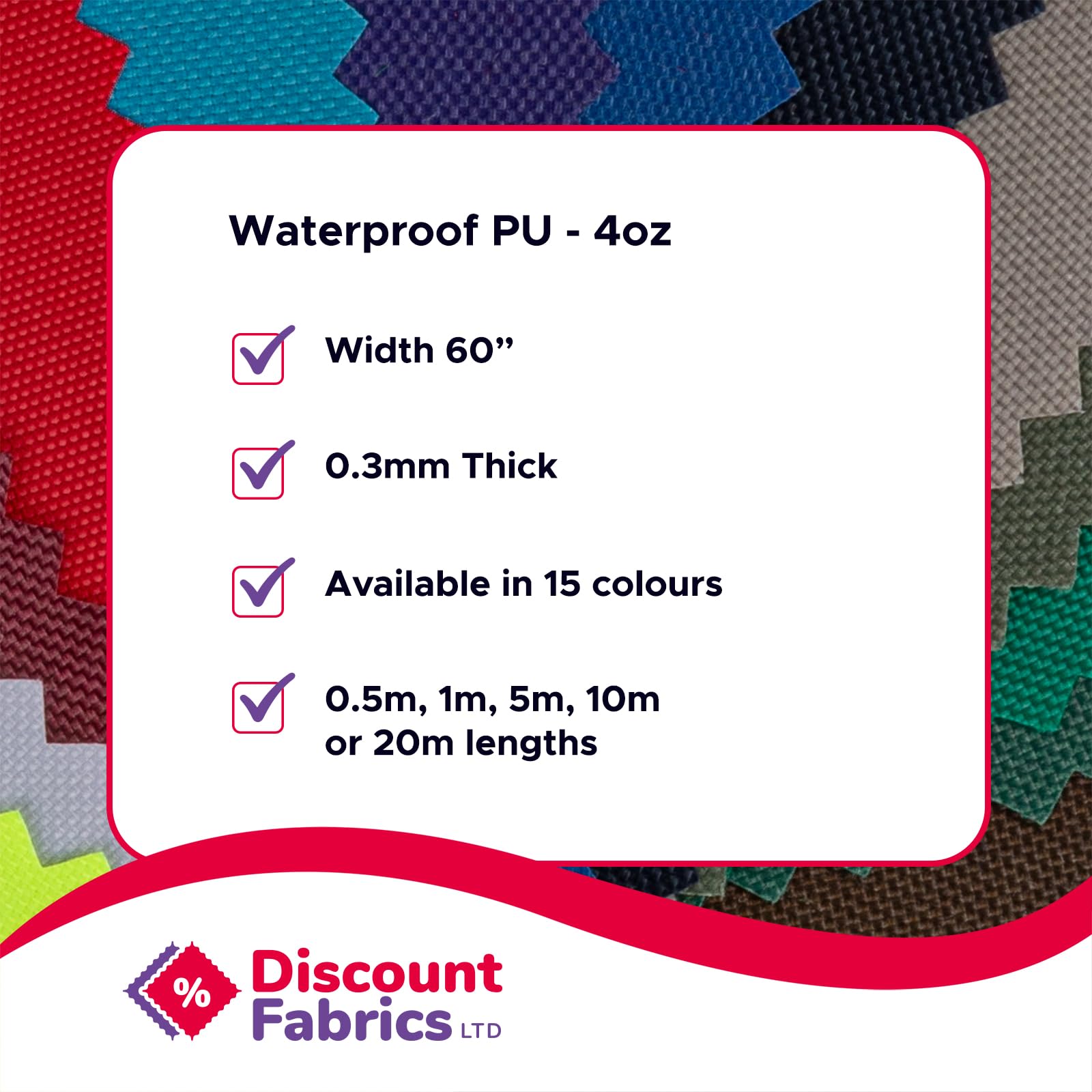 1buy3 Monaco polyesterweefsel, waterdicht | 500 cm x 160 cm | 12.000 mm waterkolom | kleur 07 | geel | polyesterweefsel 160 cm breed, per meter, waterdicht, outdoor