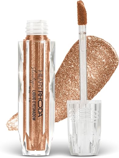 Hilary Rhoda Showstopper Liquid Eyeshadow | Gel-Based Formula | Shimmer Finish | Highly Pigmented | Blends Easily | Create...