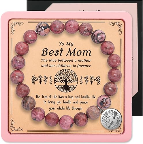 Sensi Blue Thank You Retirement Gifts for Mom, Graduation Gifts for Niece Sister Friend, Healing Bracelet Sympathy Gifts for Loss Of Loved One, Get