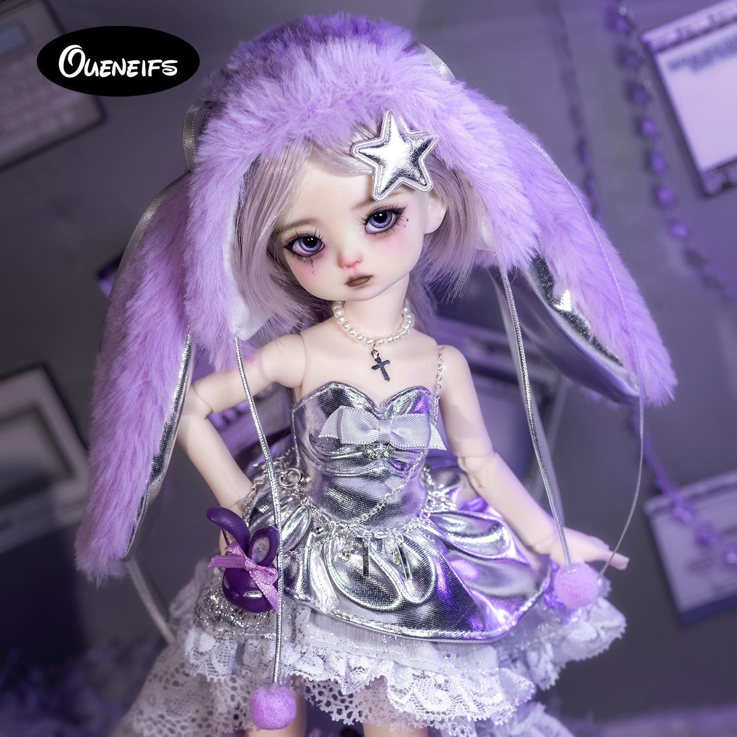 Oueneifs 1/6 Rintybjd Fullset A Bjd Puppe Harz Spielzeug für 15+ Jahre alt