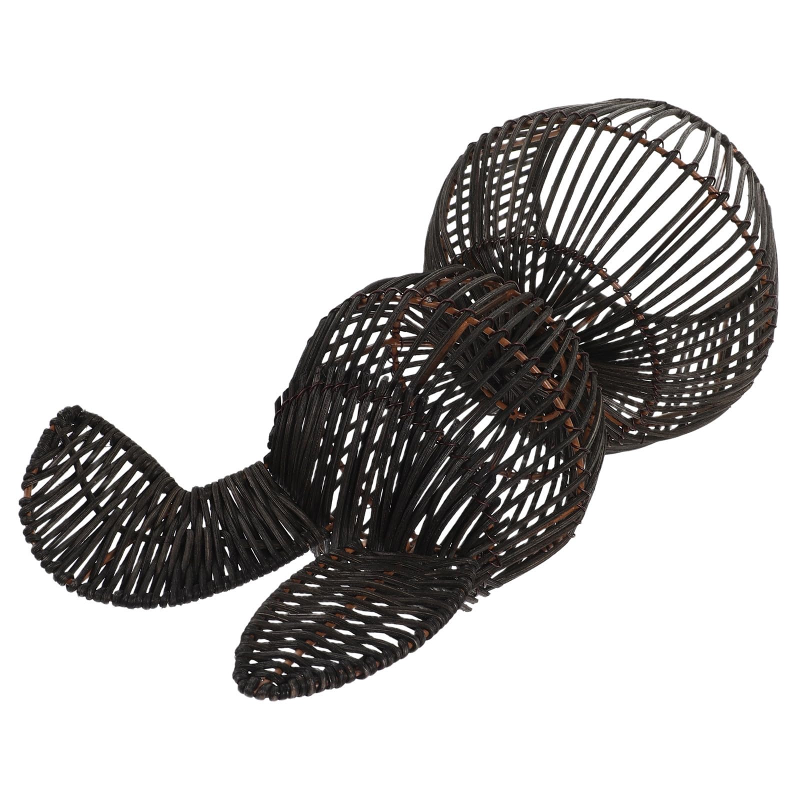 Ciieeo Decorazione Pasquale Coniglio in Rattan Intrecciato 30cm Leggero e Facile da Decorare la Casa in Primavera e Soggiorno