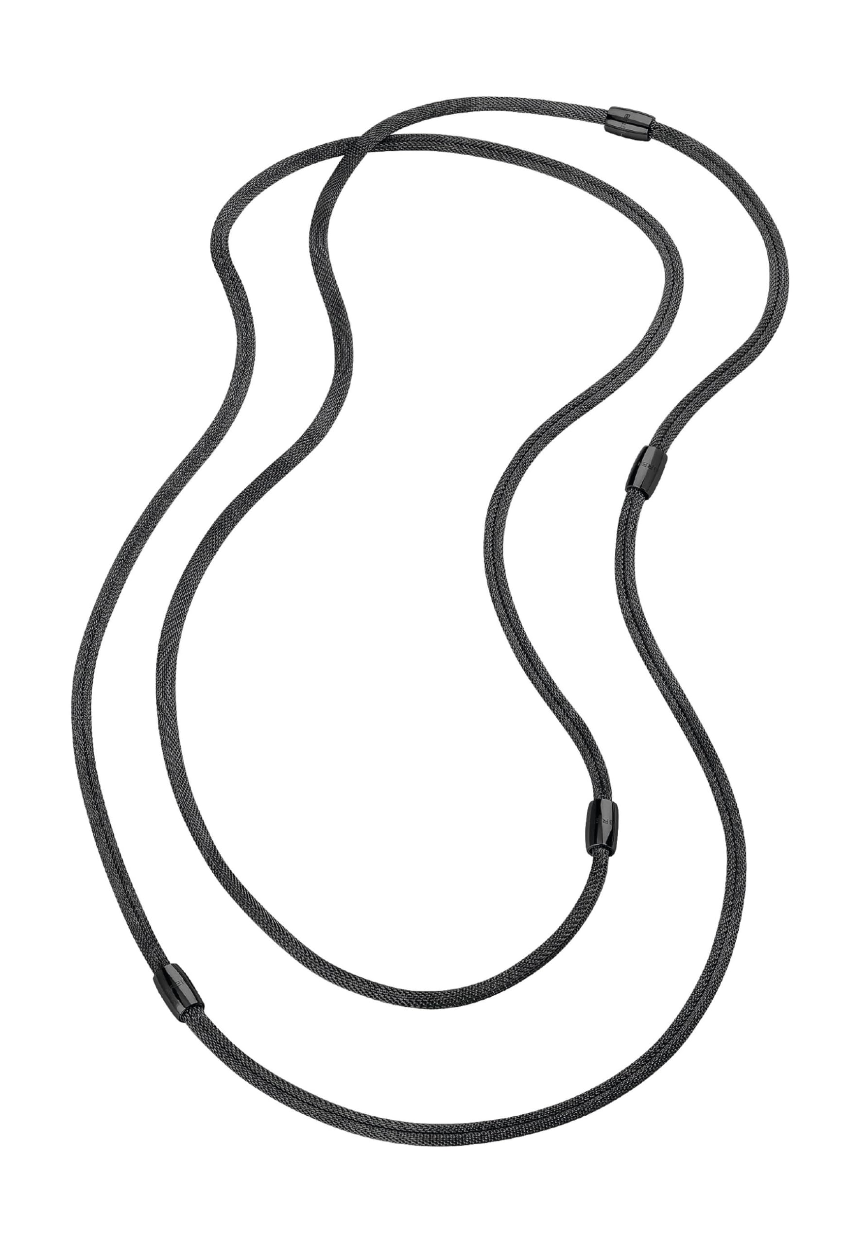 Breil - Soft Set XL - Collana XL, Collana, Girocollo e Bracciale Donna Collezione MAGNETICA SYSTEM TJ2840 - Trasformabili e Abbinabili ad Altri Elementi della Collezione - in Maglia d'Acciaio Silver