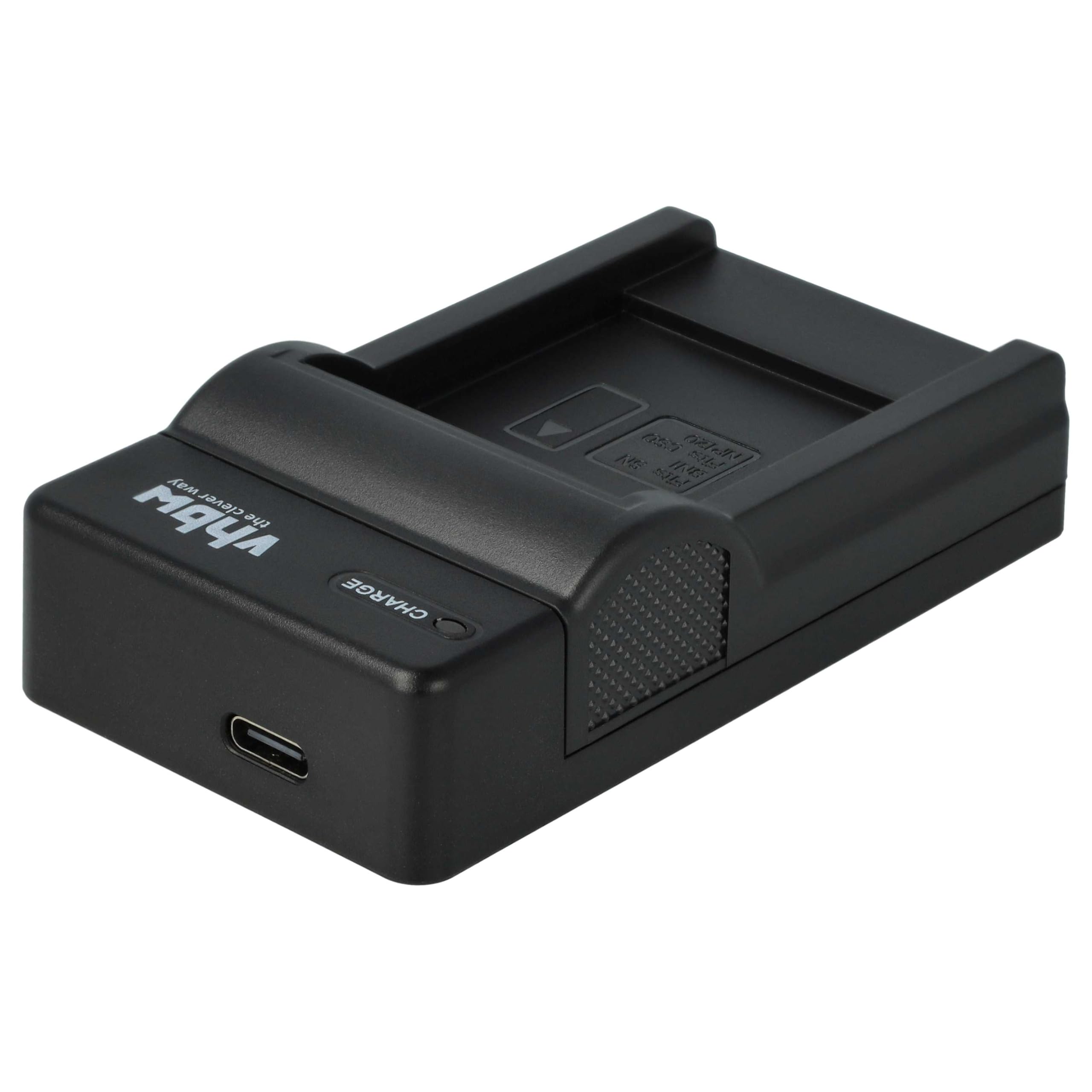 vhbw caricabatterie USB compatibile con Casio Exilim EX-Z680, EX-Z690, EX-ZS15 batterie di videocamera, reflex - Stazione di ricarica