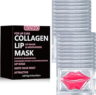 Collagen Lip Mask,Hydrating Overnight Lip Plu...