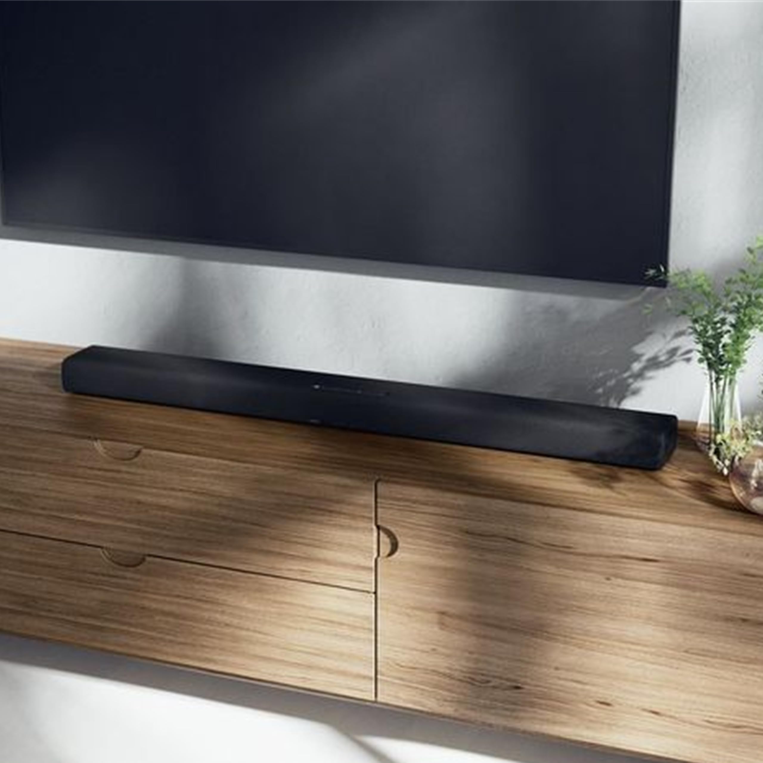 YAMAHA TRUE X BAR 50A Soundbar – Audio Surround Dolby Atmos, Alexa Integrata, Subwoofer Wireless, Clear Voice, HDMI eARC, Bluetooth, AirPlay 2, Spotify Connect – Nero