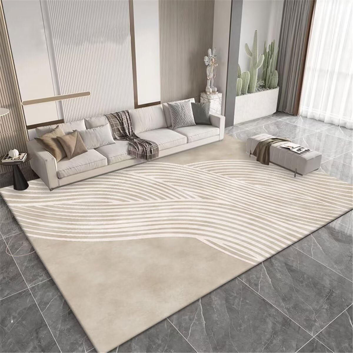 Tapis de salon résistant à l'usure pour en finir avec les sols ternes