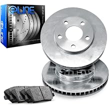 R1 Concepts Rear Brake Kit For 2020-2022 Acura RDX| Blank Brake Rotors| Ceramic Brake Pads and Rotors Kit