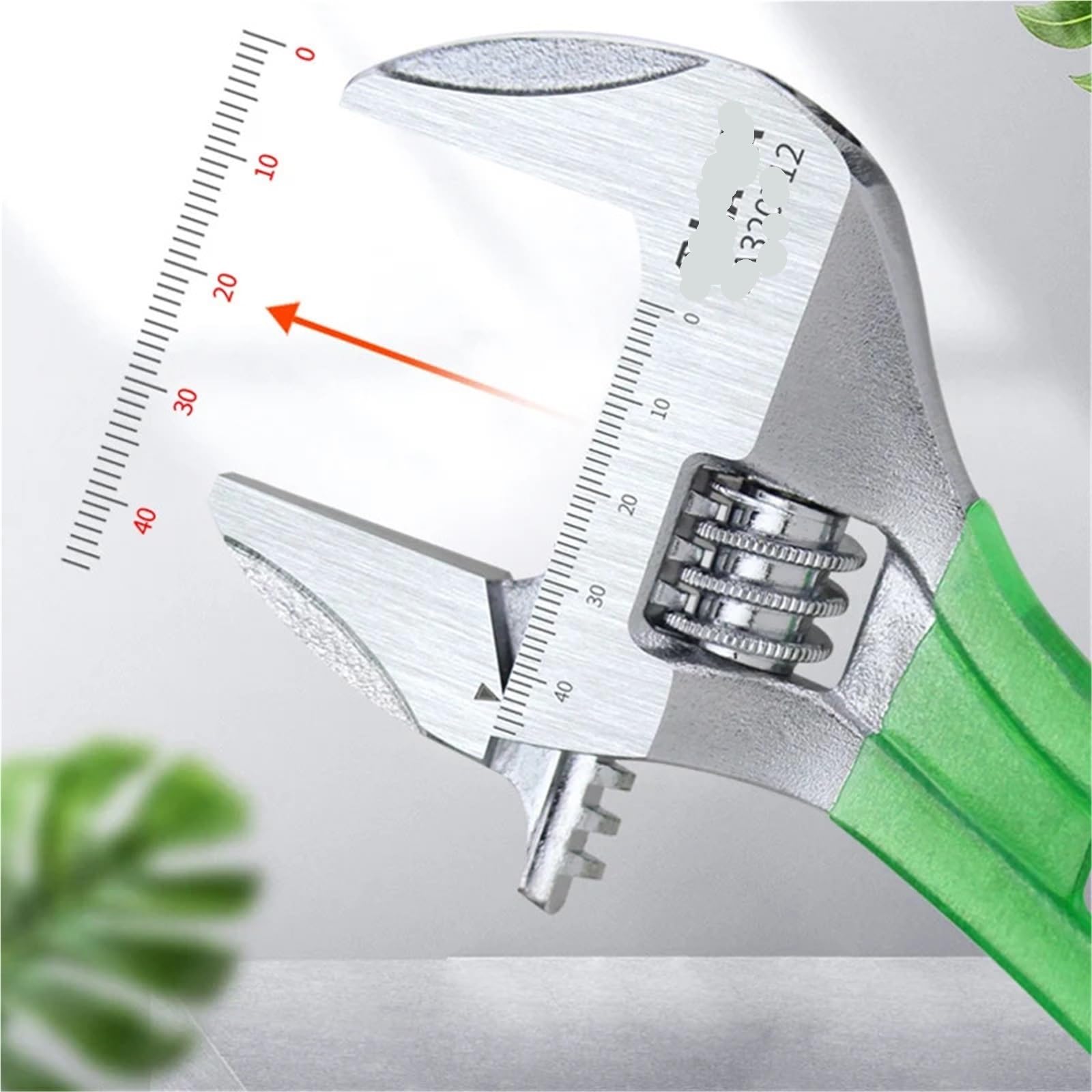 Llave Ajustable Llave ajustable ligera de gran apertura for el mantenimiento diario del hogar(12inch)
