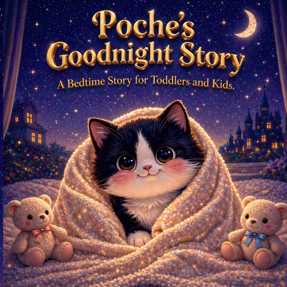 POCHE'S GOODNIGHT STORY: A bedtime story for toddlers and kids