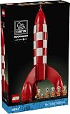 LEGO Ideas Tintin Moon Rocket - Spaceship Model Kit for Adults - Display Set w/ 5 Minifigures & Snowy Dog Figure for DIY Desk Decor - Nostalgic Gift Idea for Comic Book Fans - 21367 - 7