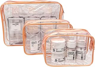 Neceser de maquillaje de 3 piezas, bolsa de v...