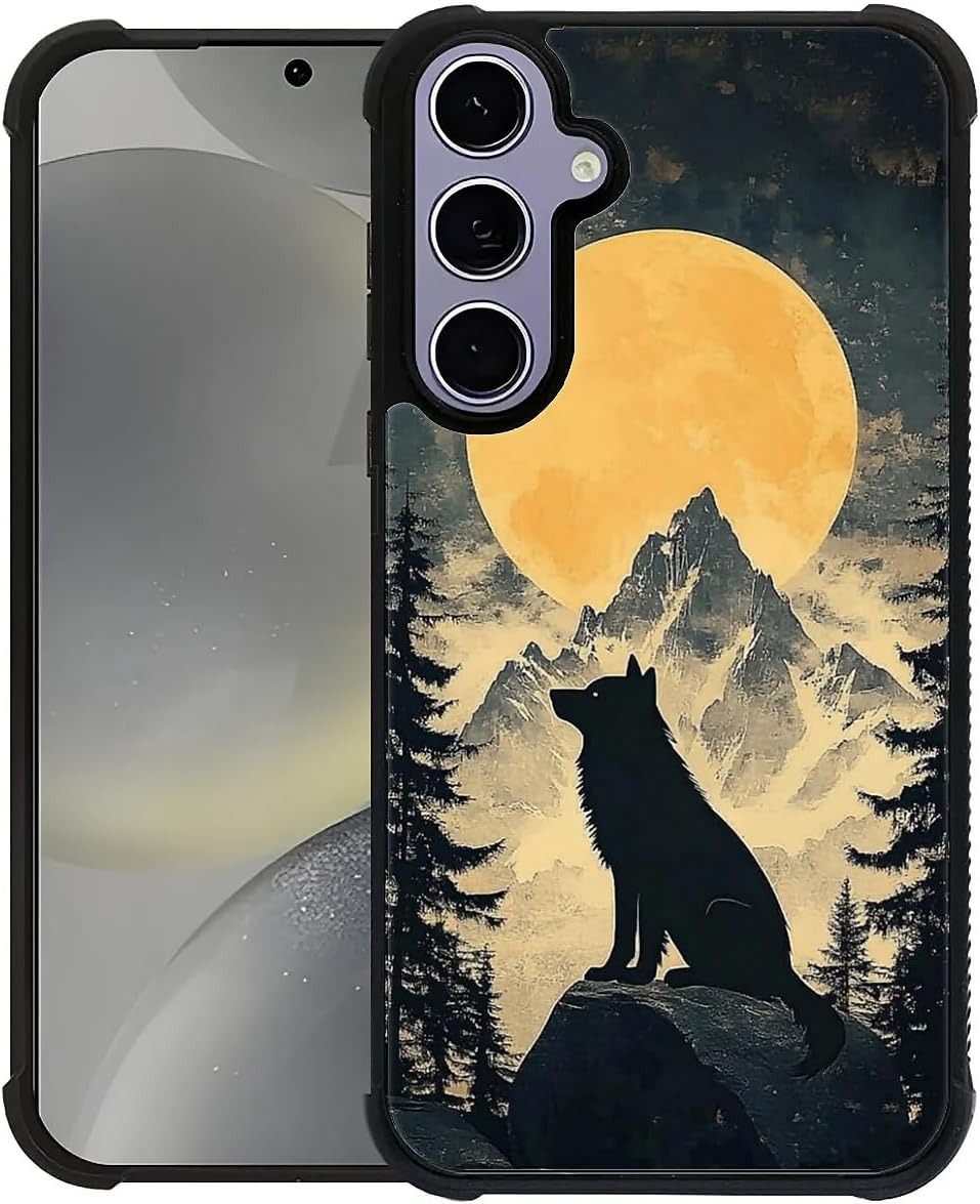 CARLOCA Compatible With IPhone XR Case,for IPhone XR Cases For Men Boys, Night Moon