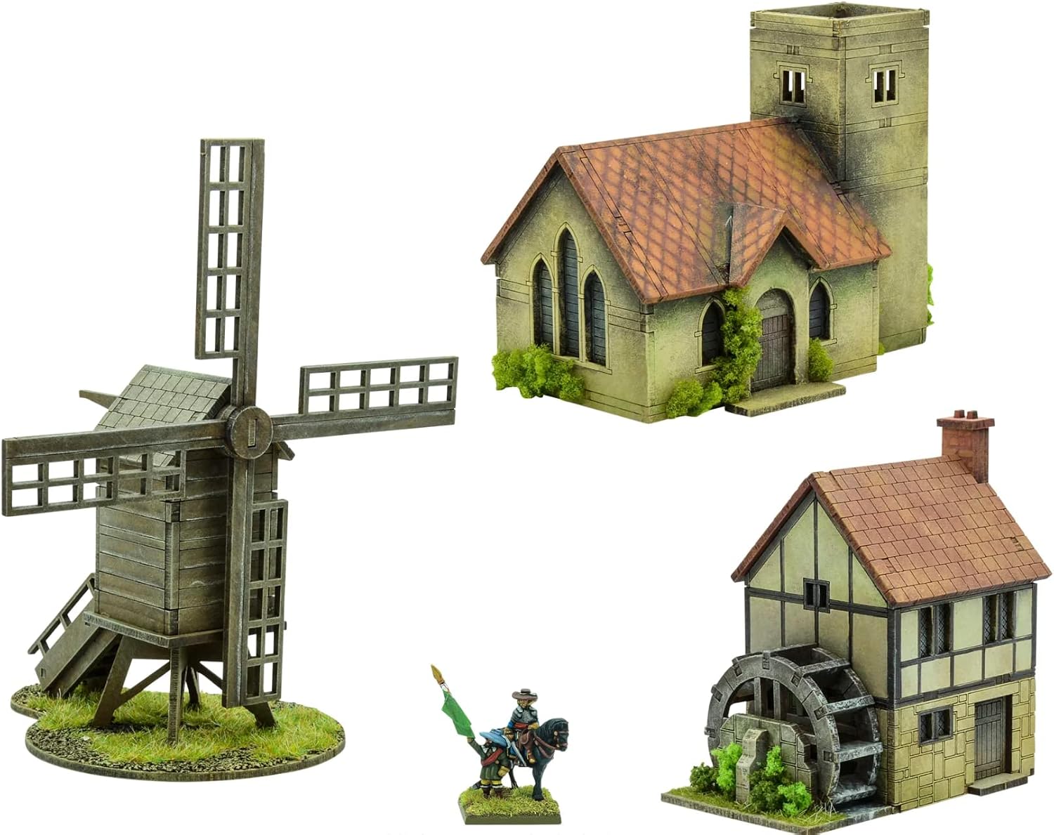 Warlord Games Pike & Shotte: Epic Battles: Village Scenery Pack Set