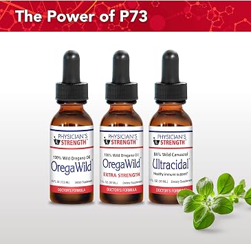 Physician's Strength Ultracidal - 30 mL - Wild-Source, High-Carvacrol Oregano Oil - Provides Healthy Immune Support - 86 Servings