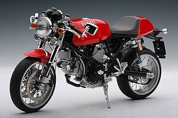 DUCATI SPORT 1000 - RED Diecast Model Motorcycle in 1:12 Scale by