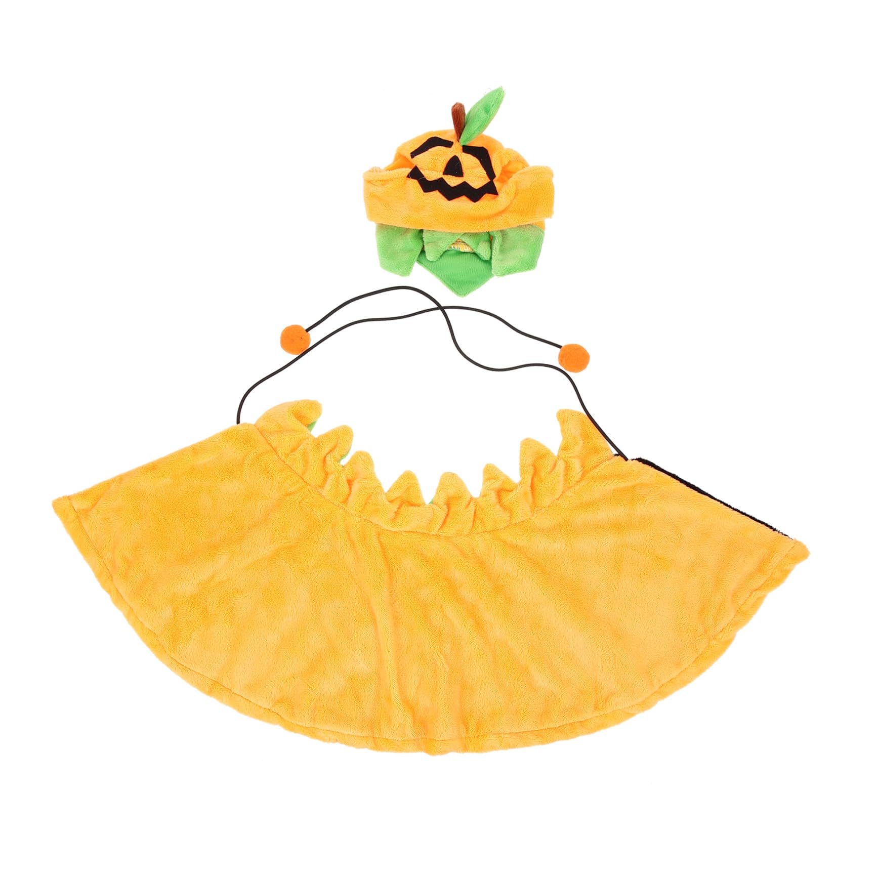 BESPORTBLE 2sets Costumi Per Animali Domestici Mantello e Cappello Tema Halloween Per Cani e Gatti Accessori Divertenti Per Feste Di Halloween Adatto Tutte Le Taglie