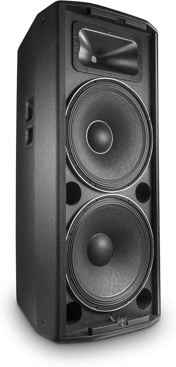 JBL Professional PRX825 Portable Full-Range Speaker. Dual 15, Two-Way, Bass-Reflex, 1500-Watt Class-D Amplifier, Wi-Fi, App Control. Black
