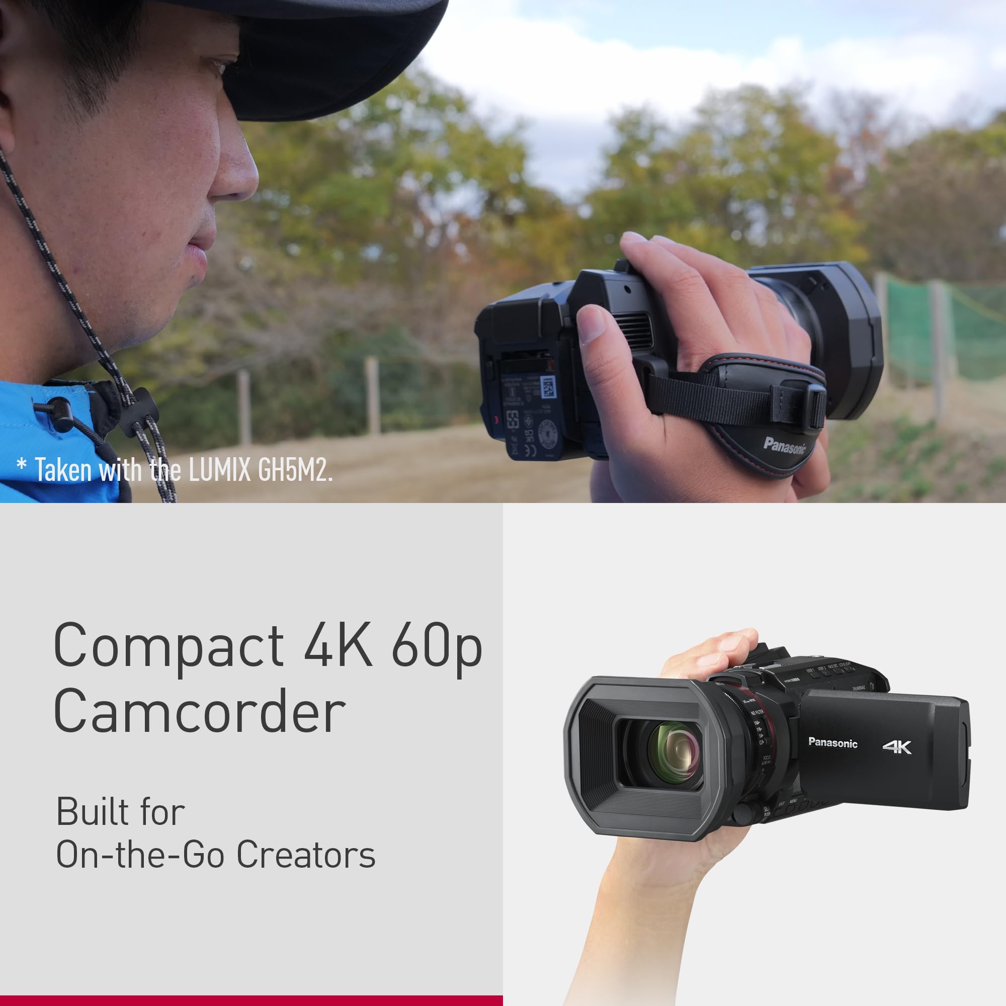 PANASONIC Camescope HC-X1200E - 4K Noir