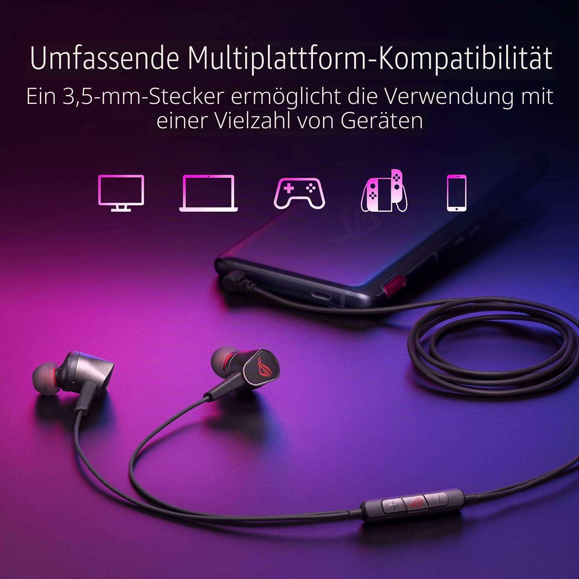 ASUS ROG Cetra II Core In-Ear-Gaming-Kopfhörer
