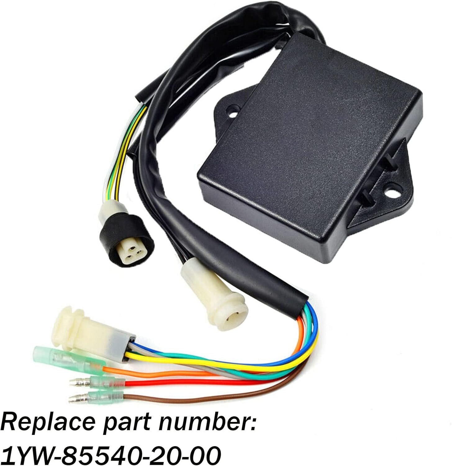 Silscvtt CDI Box Replacement for Yamaha Moto 4 YFM350ER 1987-1988 1YW-85540-20-00