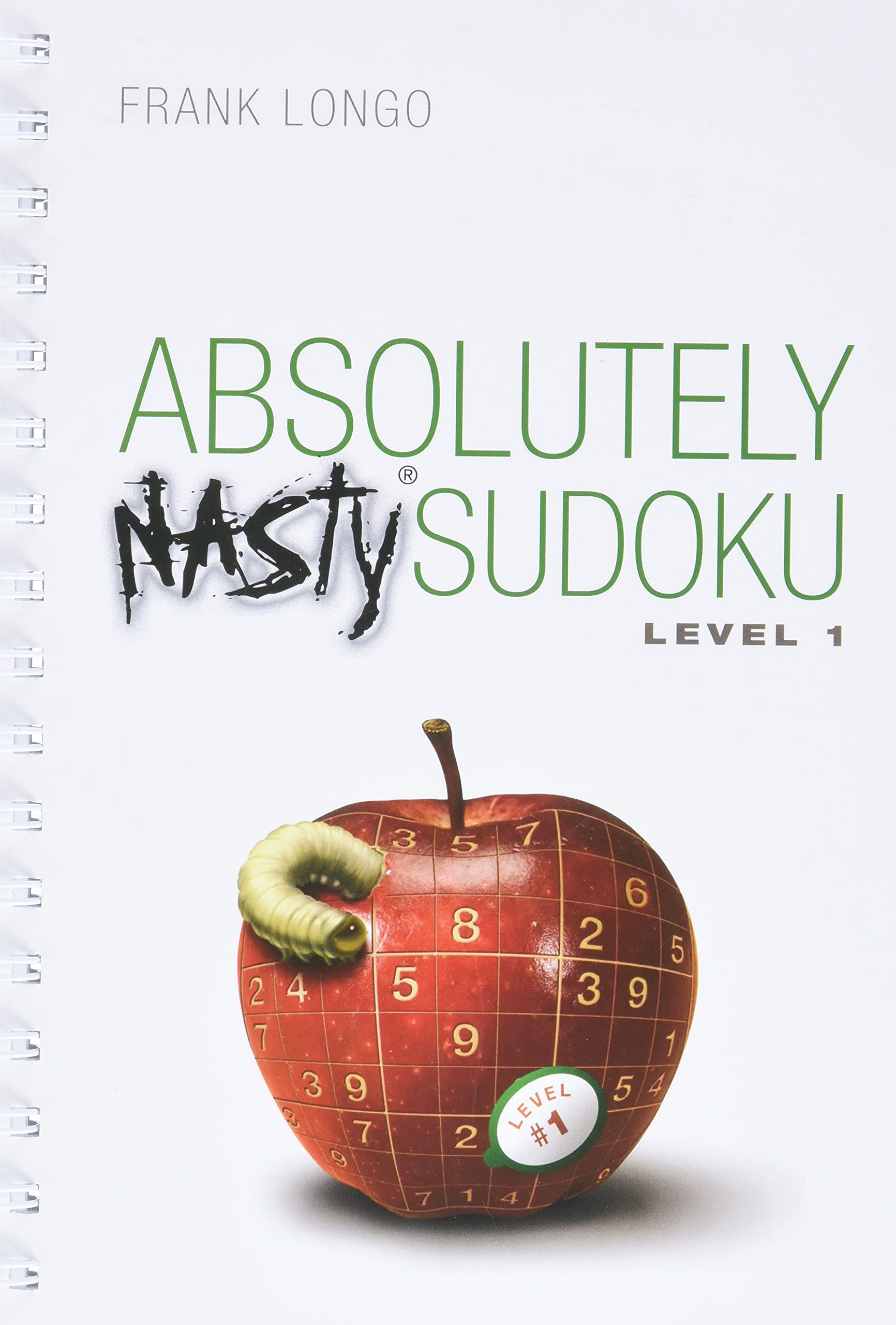 Absolutely Nasty Sudoku Level 1 Spiral-bound – March 1, 2007