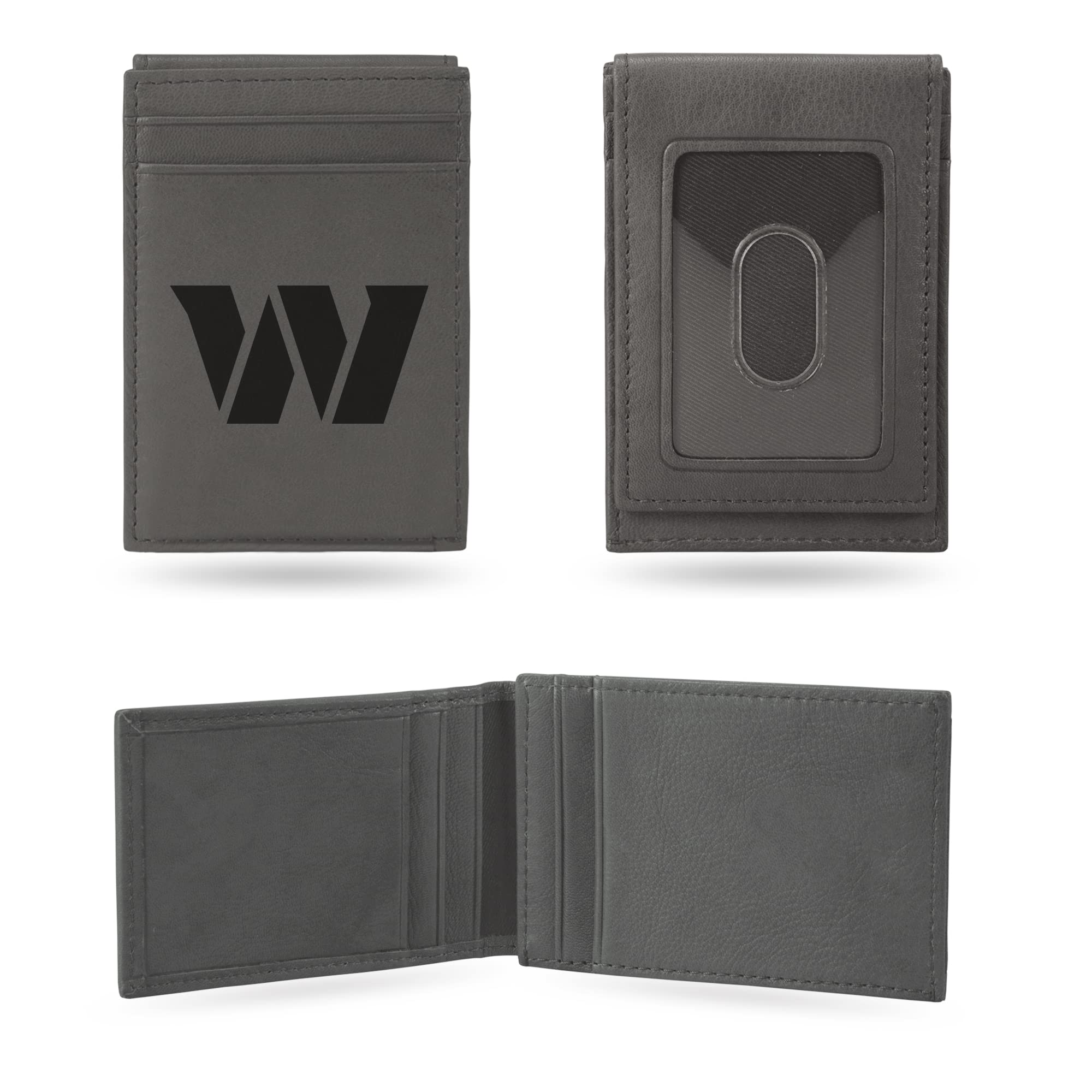 Rico Industries Soft, Team Color, One Size, Lefpw Laser Engraved Front Pocket Wallet — image 1