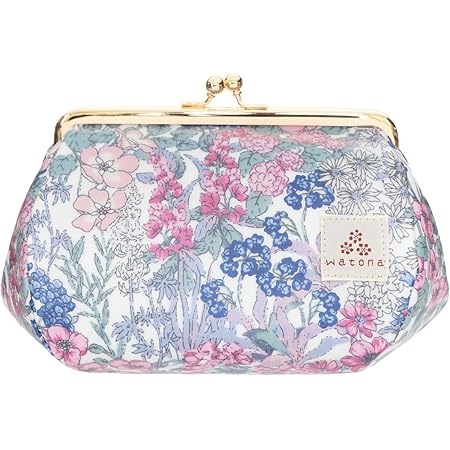 Amazon Watona ラミネート ソフィー 化粧ポーチ メイクポーチ ギフト コスメポーチ トラベルポーチ 4 5寸がま口 ポーチ 防水 45ソフィー ピンクブルー Watona ワトナ 化粧ポーチ 通販