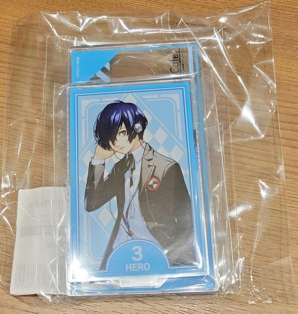 ペルソナ3 25th セガコラボカフェ ビッグアクリルスタンド 主人公 結城理 ペルソナ3 25th セガコラボカフェ ビッグアクリルスタンド