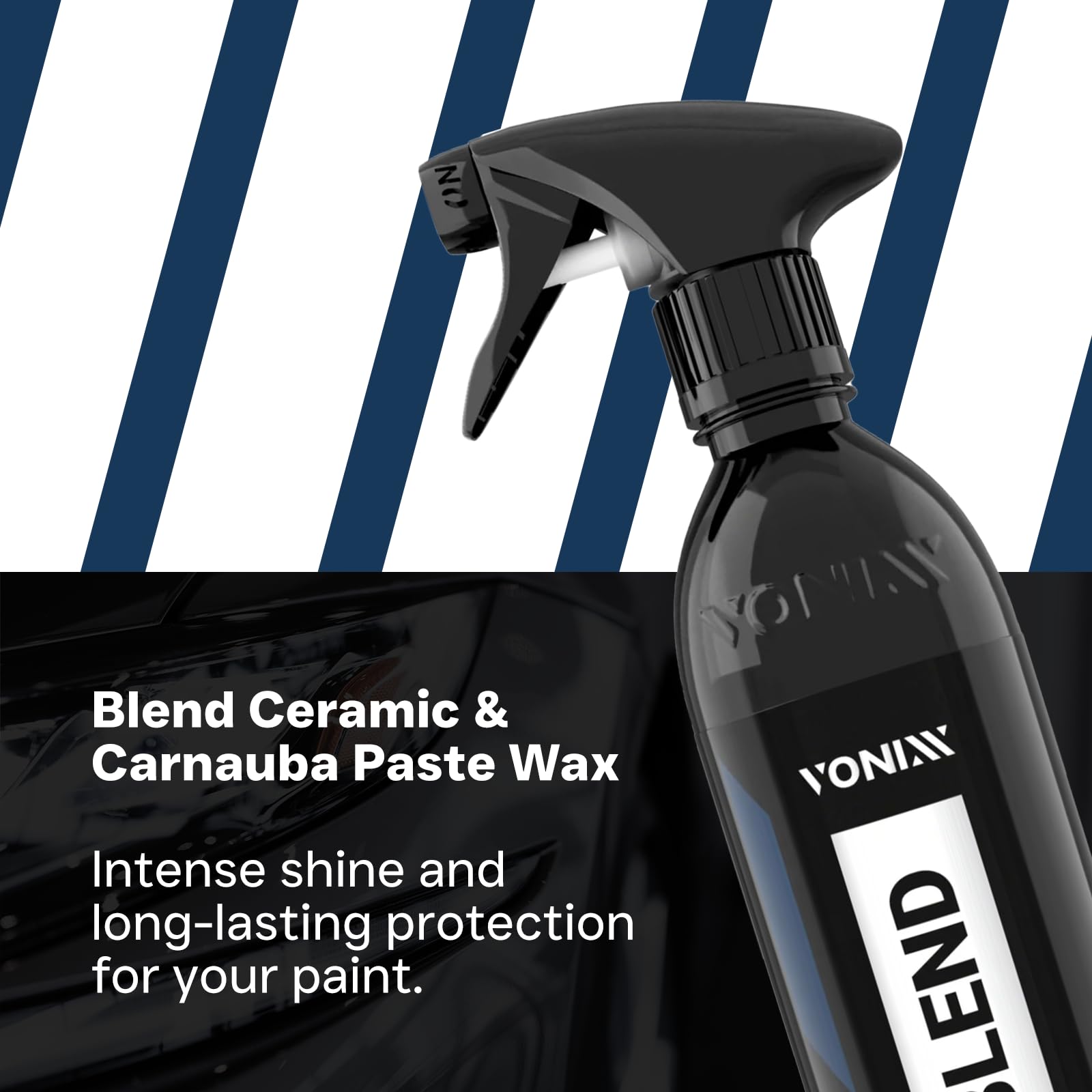 Vonixx Blend Ceramic & Carnauba Spray Wax - Black Edition | Deep