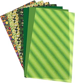 7 Hojas Traje De Cuero Sintético Para Hacer Tú Mismo De Cuero De Color Verde Avellana Material De Bricolaje Para Accesorios Diy