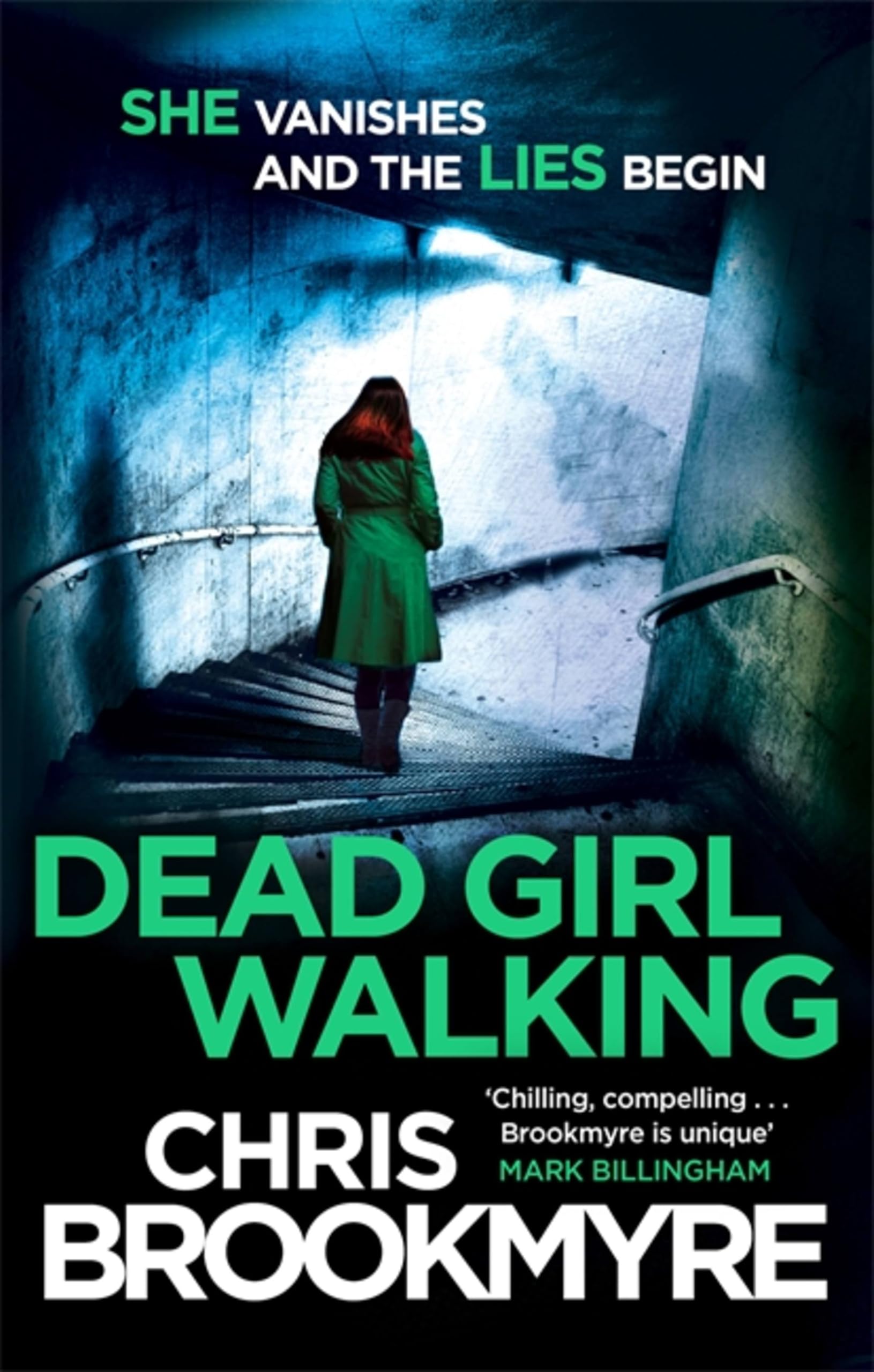 Dead Girl Walking by Chris Brookmyre (Paperback Book)