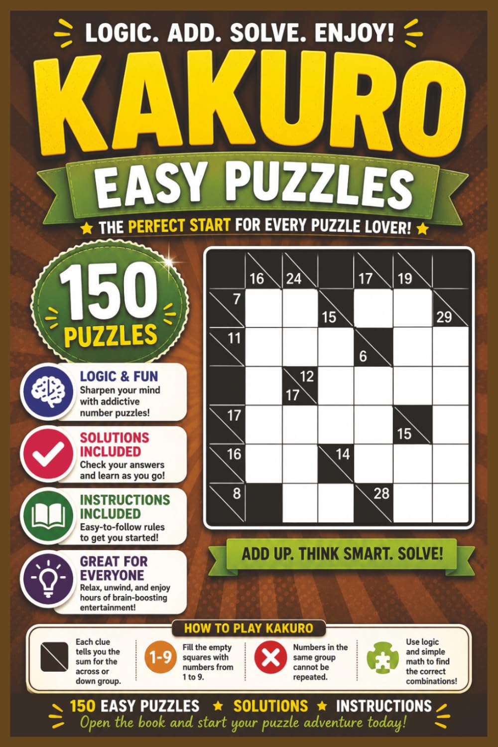 Kakuro Easy Puzzles