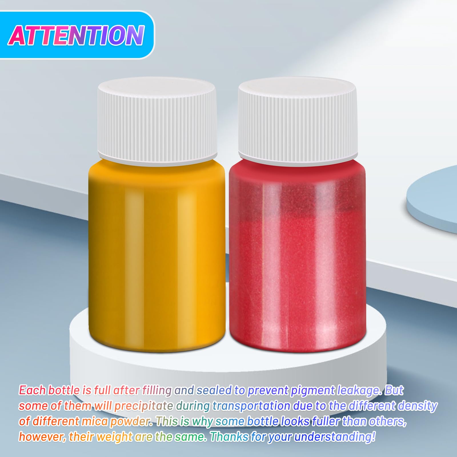 Mica poeder pigment kleuren niet-toxisch veilig natuurlijk epoxyhars kleurstof p