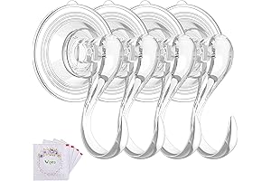 VISV Suction Cup Hooks for Towel Storage