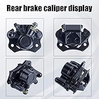 Vista 3 de Pinza de freno trasera china compatible con 90cc 110cc 125cc 150cc 200cc ATV Go Kart Taotao Four Wheeler Coolster Kazuma Roketa Sunl Baja Kinroad