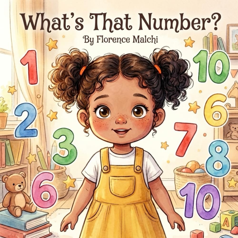 What's That Number?: A Fun Counting and Tracing Story for Toddlers and Preschoolers Learning Numbers 1-10 (Rachel Discovers the World)