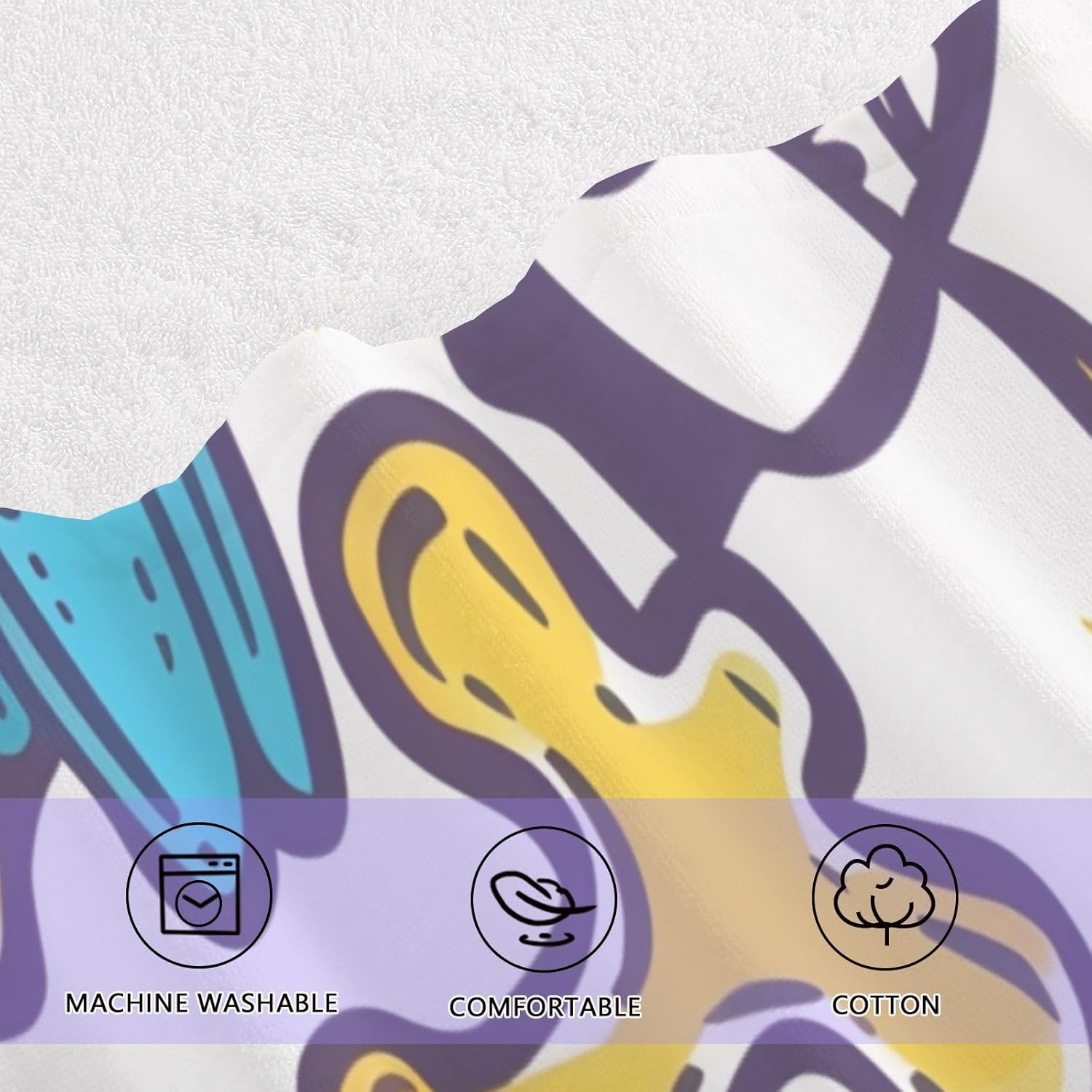 Hand Towels Premium Soft and Highly Absorbent Skull 2 Pcs Towels for Bathroom Set 100% Cotton Decorative Face Towels