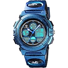 Kids Watch for Boys and Girls Ages 5-15, Analog Digital Waterproof with Alarm Clock Stopwatch, Birthday and Christmas Gifts
