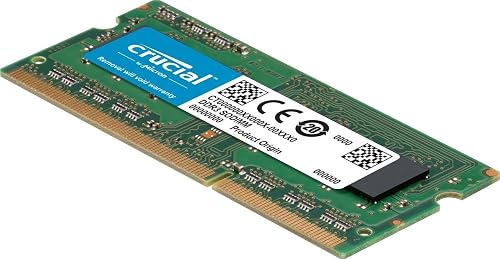Crucial RAM CT102464BF160B DDR3 1600 MHz CL11 Laptop Memory, Multicolor, 8 GB - 2