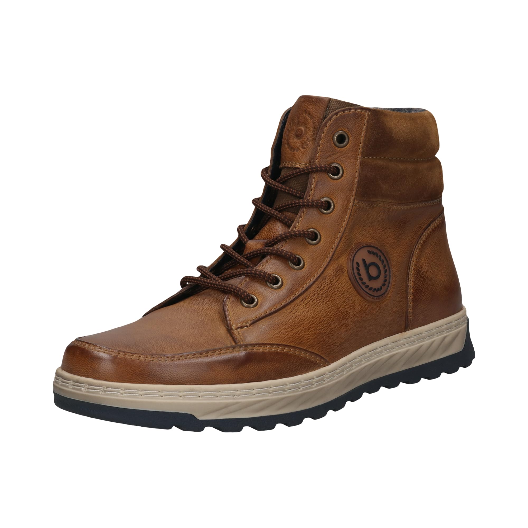 bugatti Bottes classiques pour homme, doublure froide, semelle amovible