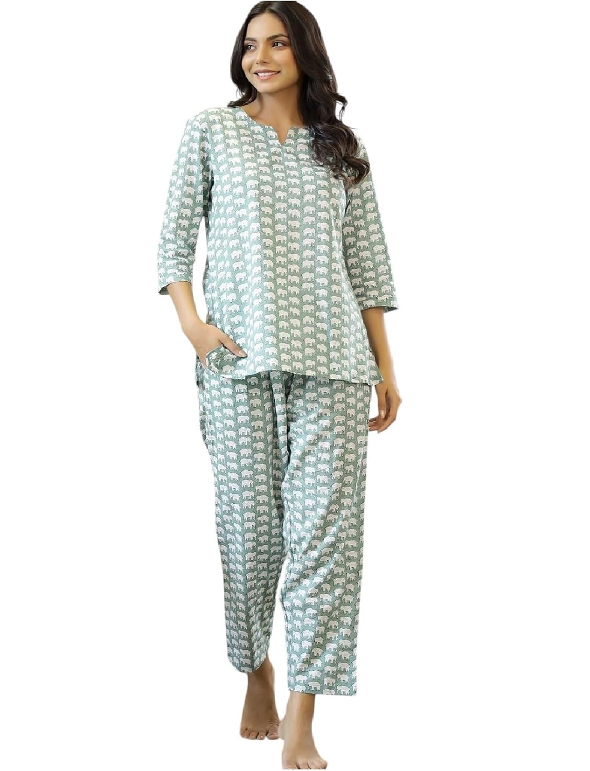 BLACK TEETAR Women’s Printed Night Suit Set Pajama with Top Lightweight Soft & Comfy Sleepwear for Girls & Women - Review, Price and Buying Guide