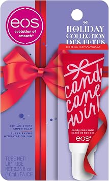eos Holiday Super Balm Candy Cane Swirl Lip Sleeping Mask 0.35 fl oz