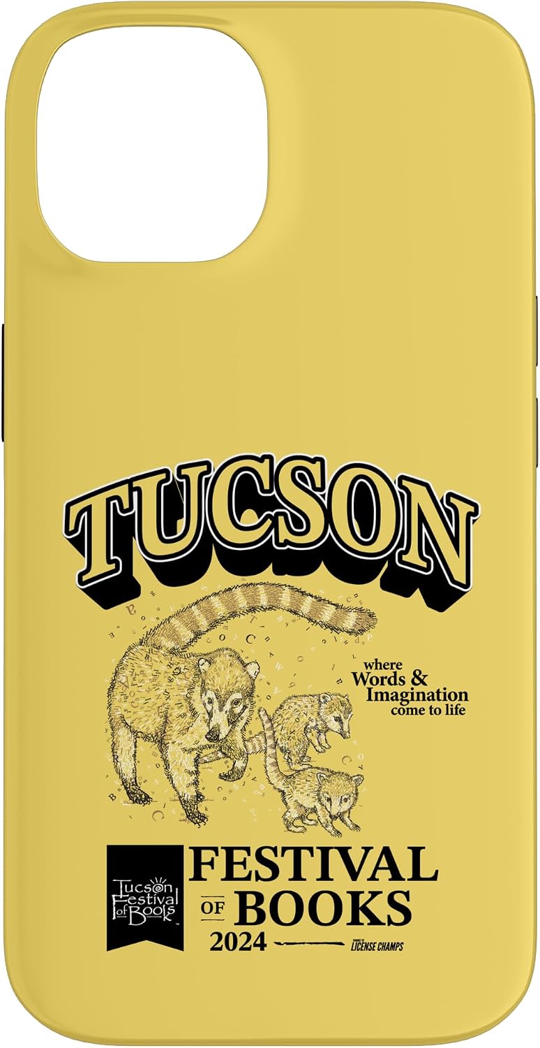 Tucson Festival of Book | TFOB 2024 | Coatimundi Mascot Case for iPhone 11