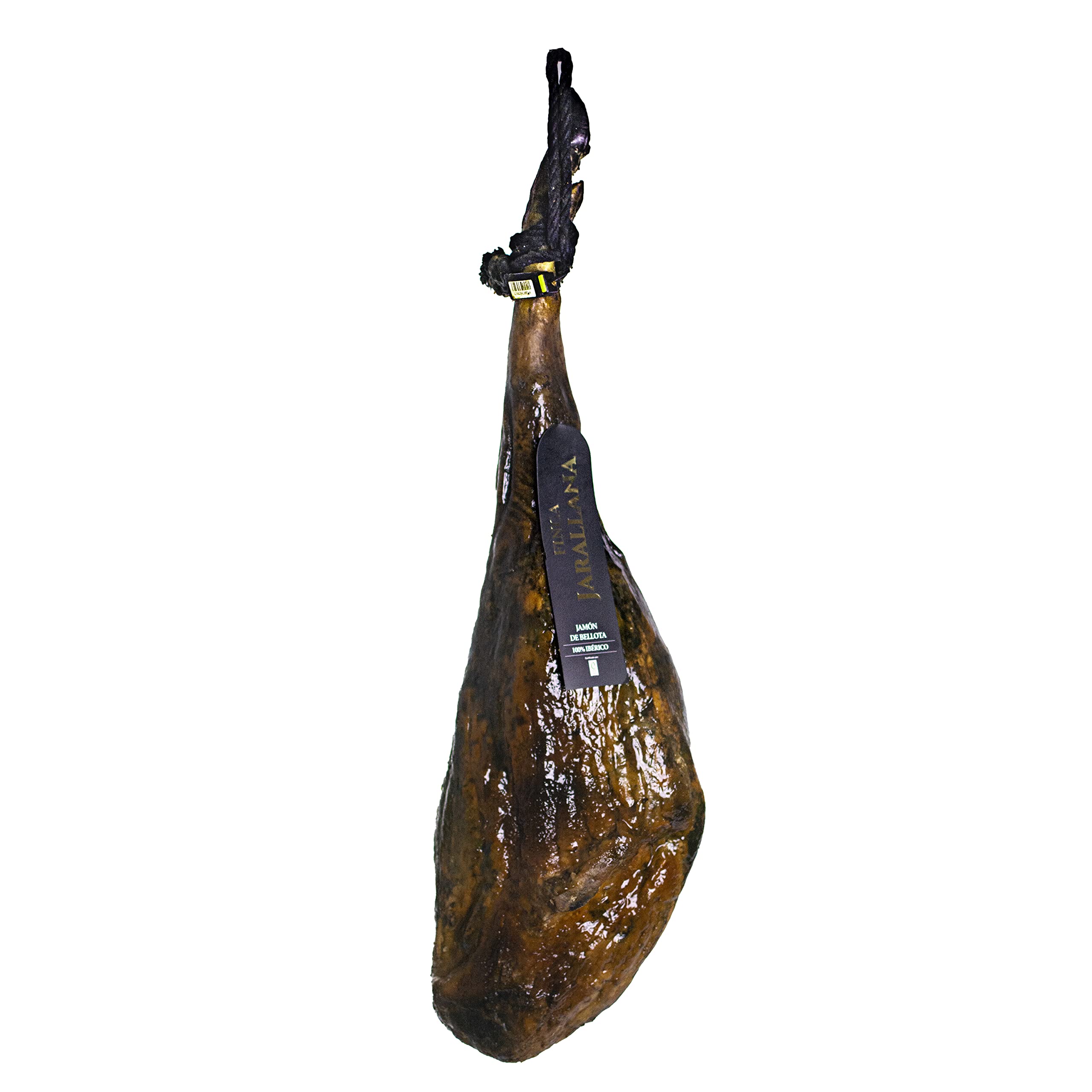 Finca Jarallana | Prosciutto di Ghianda 100% Iberico | Pezzo da 9 kg ca. Stagionatura Minima di 36 Mesi e Essiccazione Naturale | Suini 100% Razza Iberica